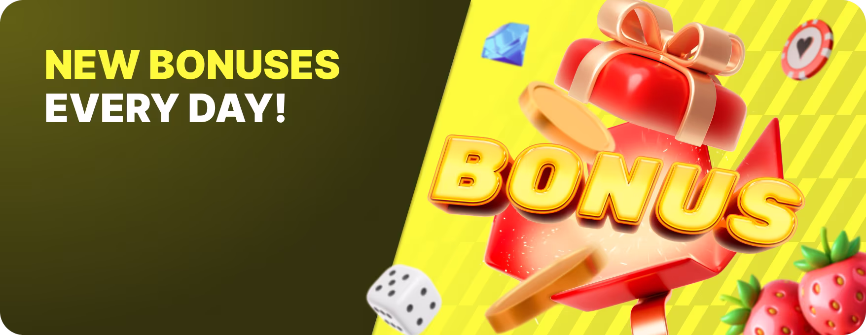 New bonuses every day at Wagibet